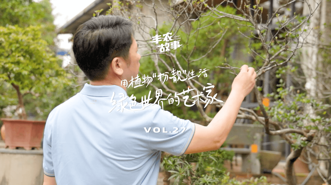 17年，他用一草一木去点亮了一个个家。